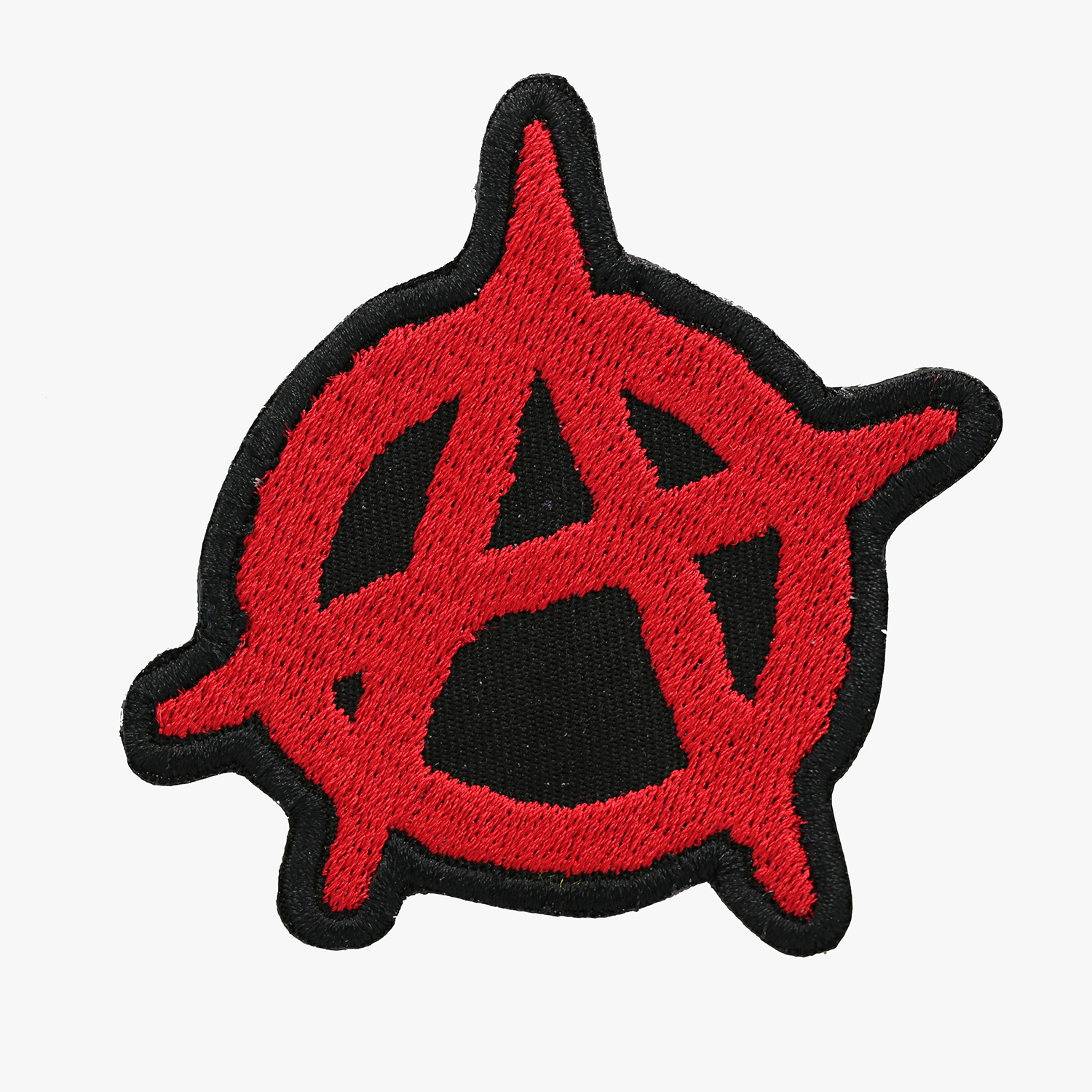 Anarchy Embroidery Biker Vest Patch