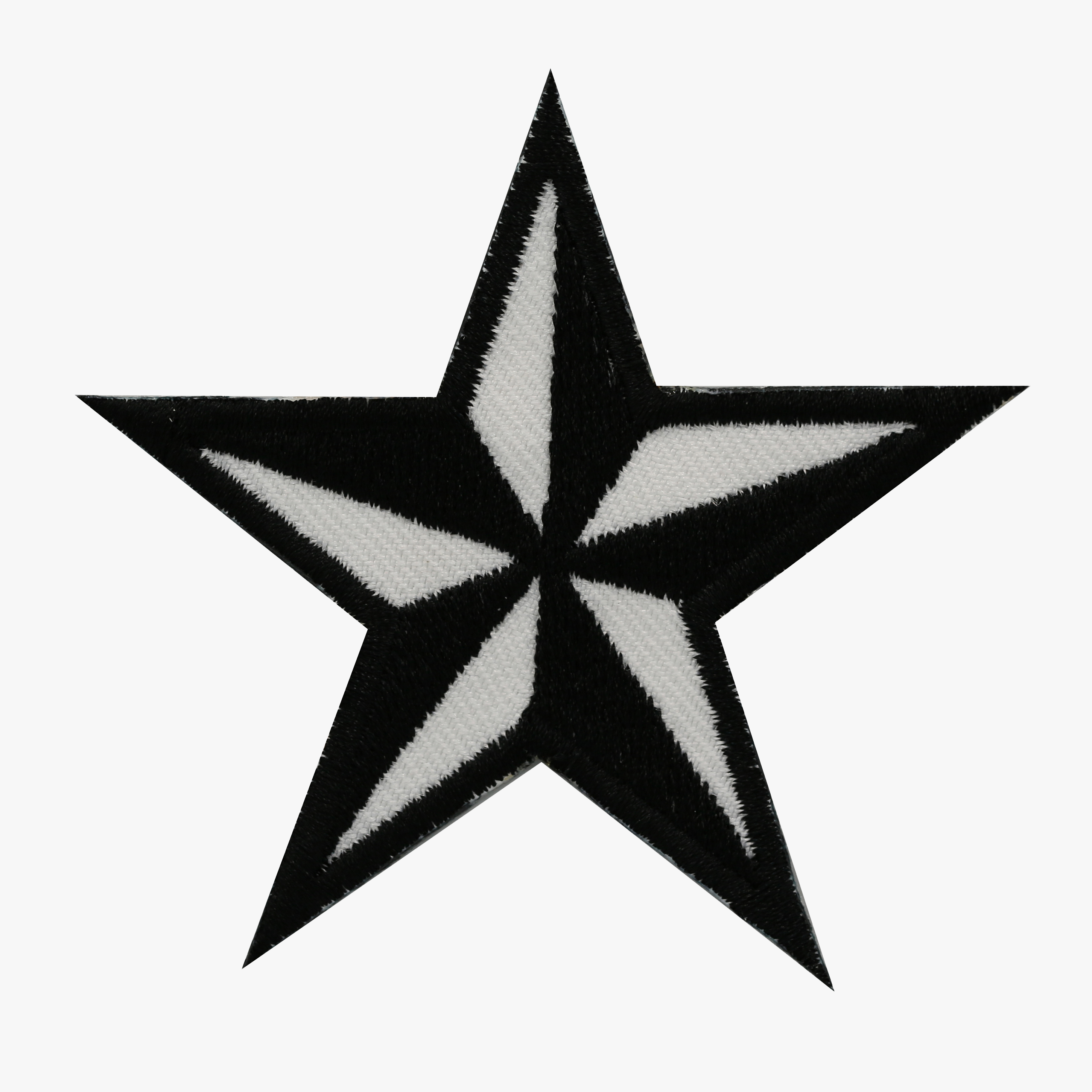New NAUTICAL STAR Embroidered PATCH