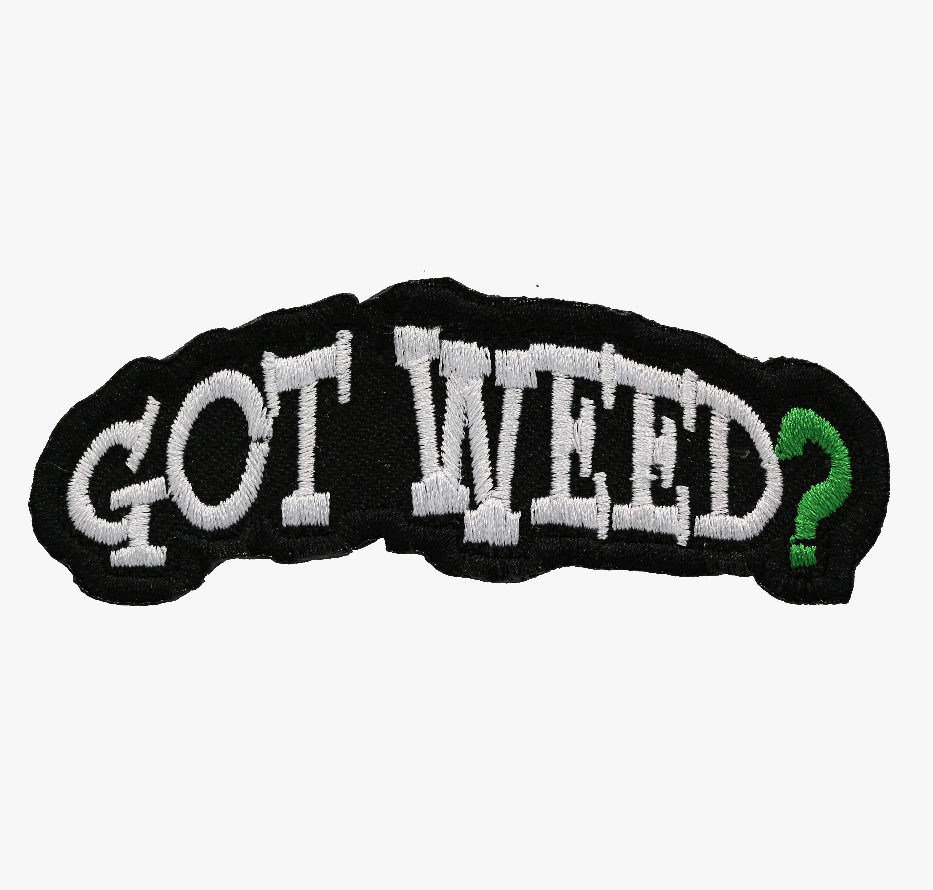 GO WEED? Biker Embroidery Patch