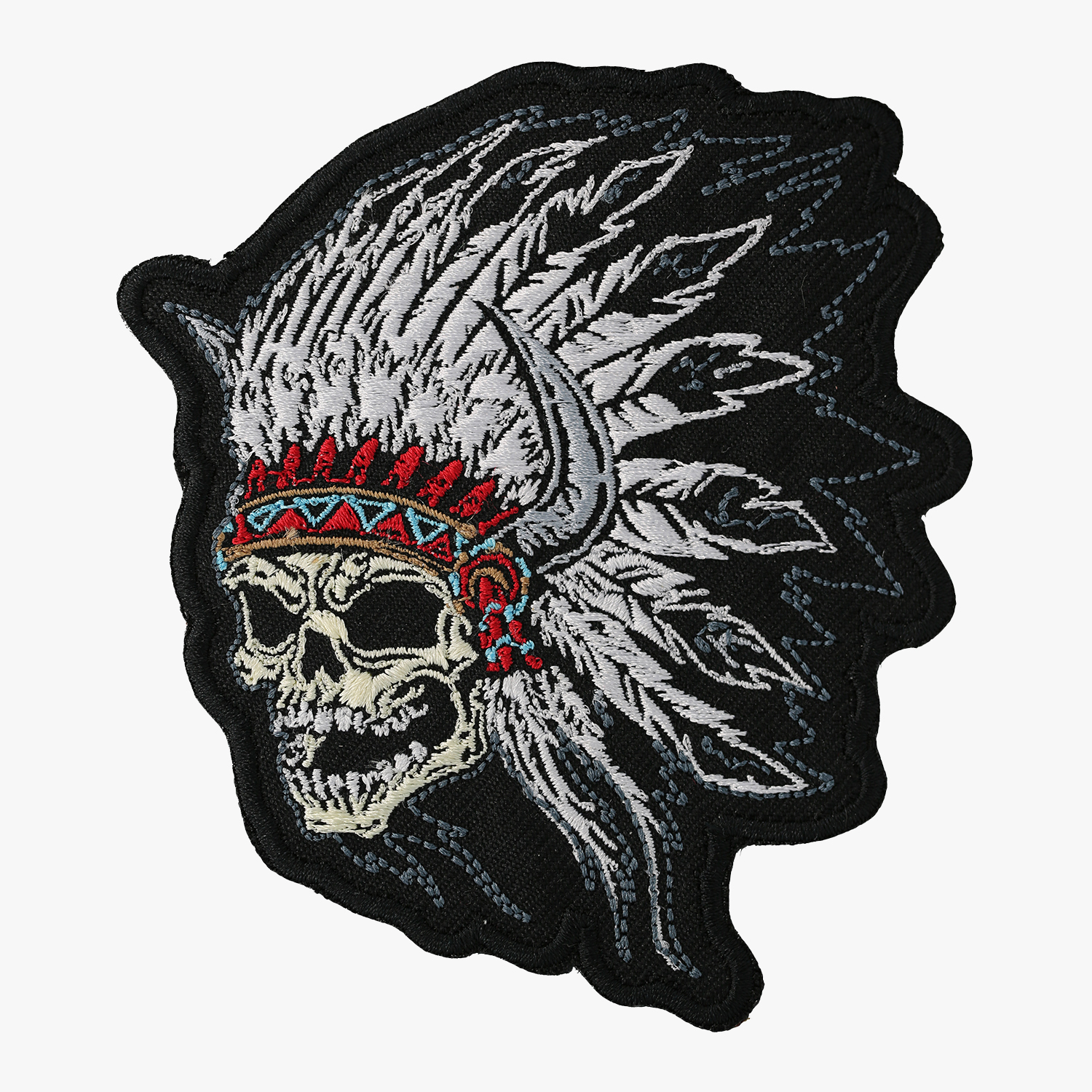 NATIVE INDIAN CHIEF SKULL