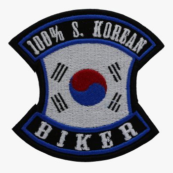100 PERCENT S. KOREAN BIKER