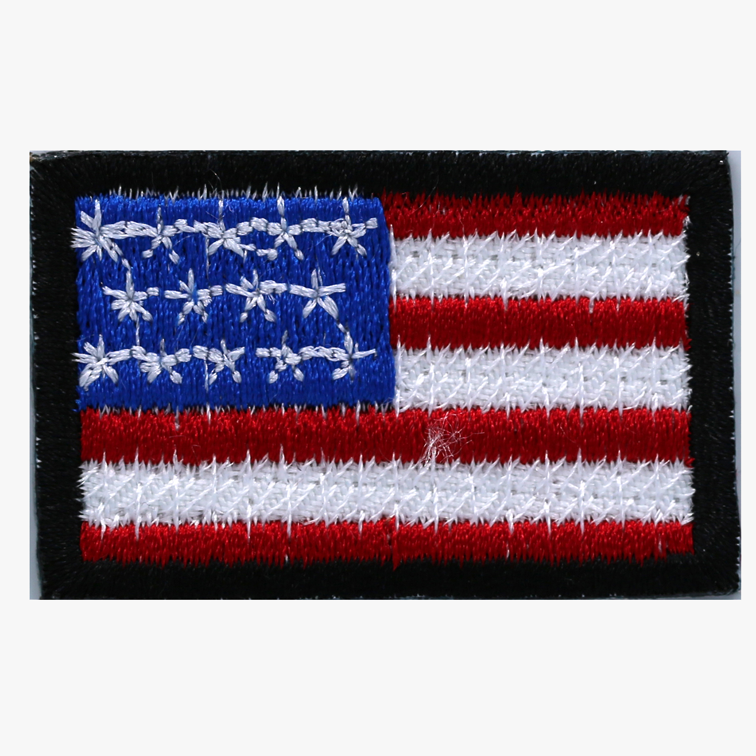 USA Mini Flag Embroidered Cap Patch