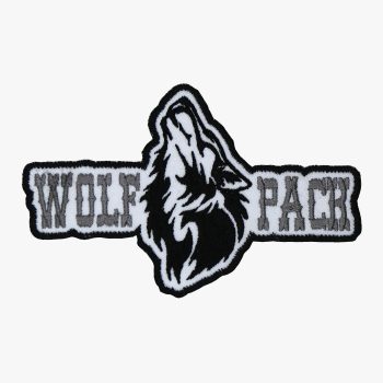 Wolf Pack Motorcycle Club Embroidered Biker Patch