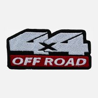 4 x 4 Off Road Logo Embroidered Patch