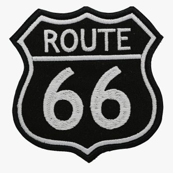 Route 66 Motorcycle Club Embroidered Biker Patch