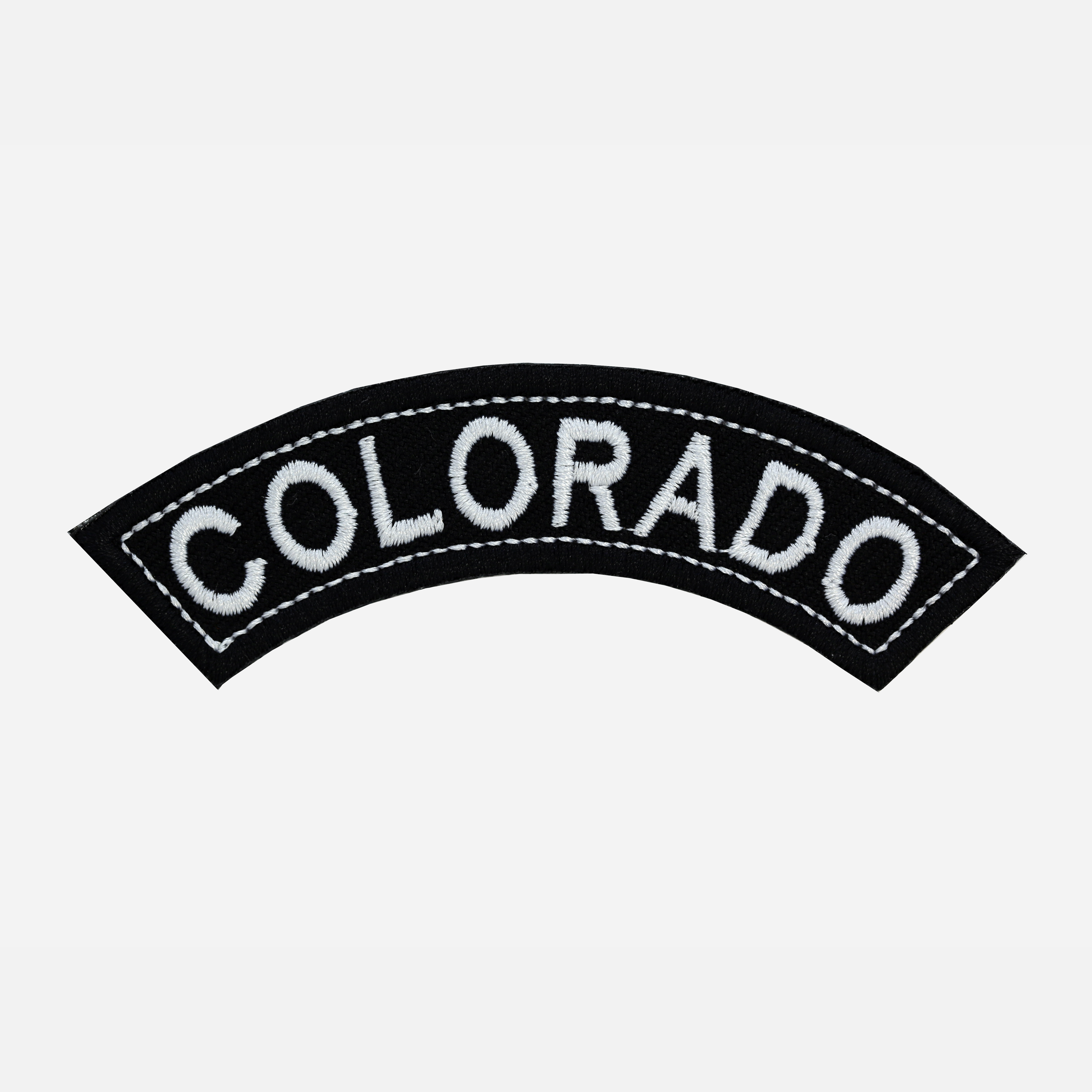 Colorado Mini Top Rocker Embroidered Vest Patch