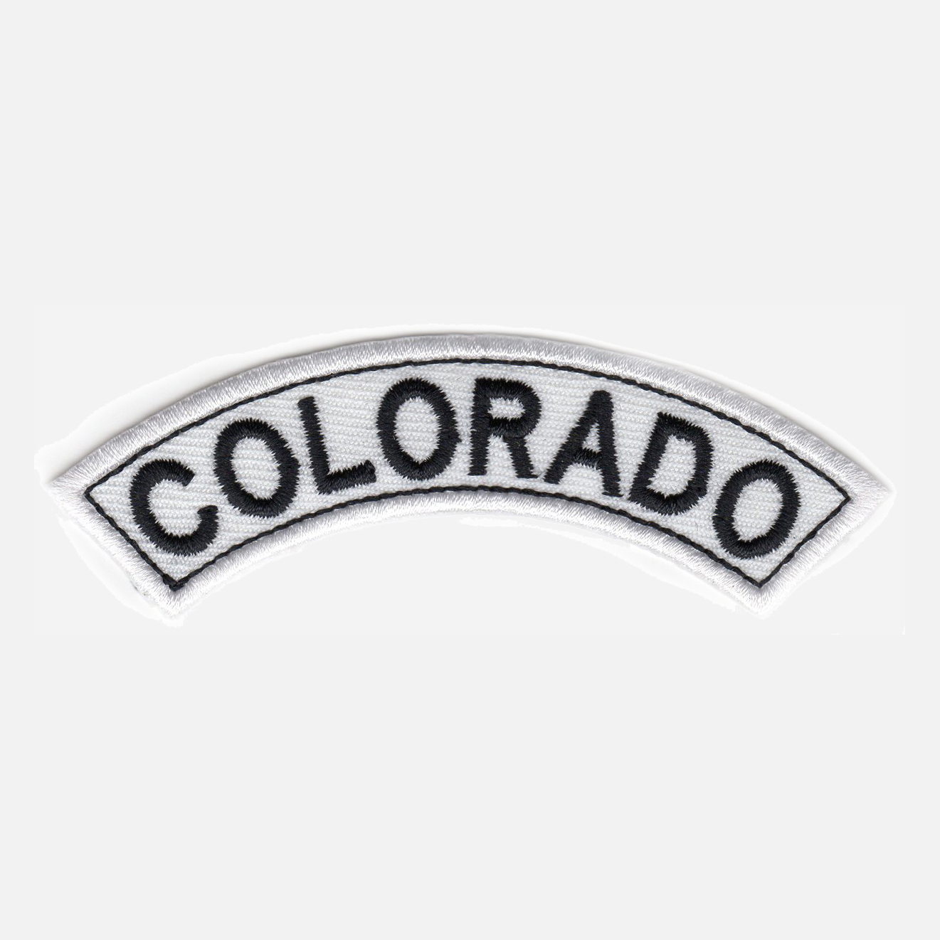 Colorado Mini Top Rocker Embroidered Vest Patch
