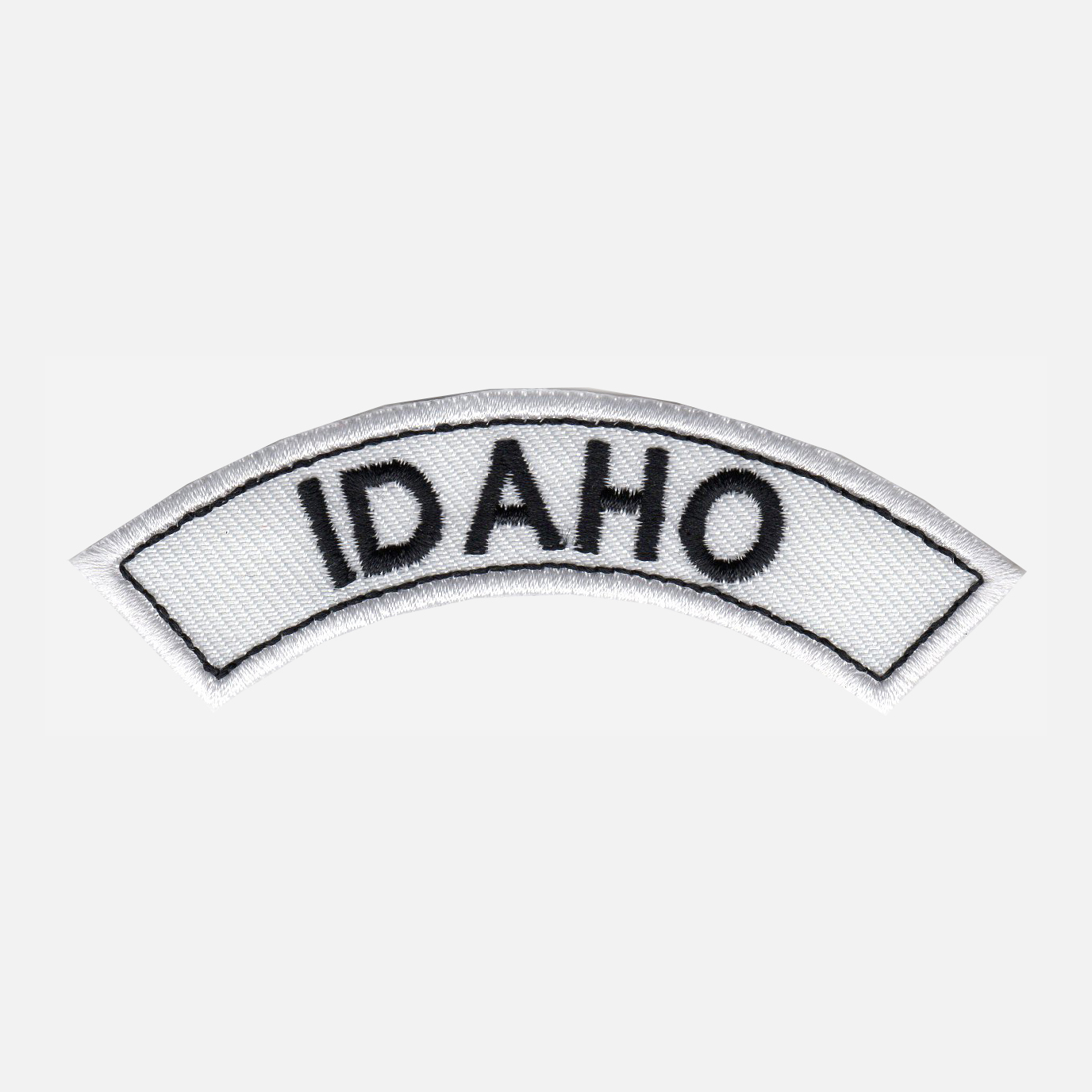 Idaho Mini Top Rocker Embroidered Vest Patch