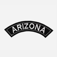 Arizona Mini Top Rocker Embroidered Vest Patch