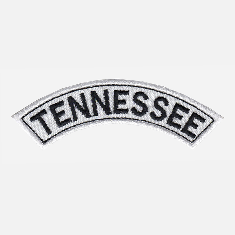 Tennessee Mini Top Rocker Embroidered Vest Patch