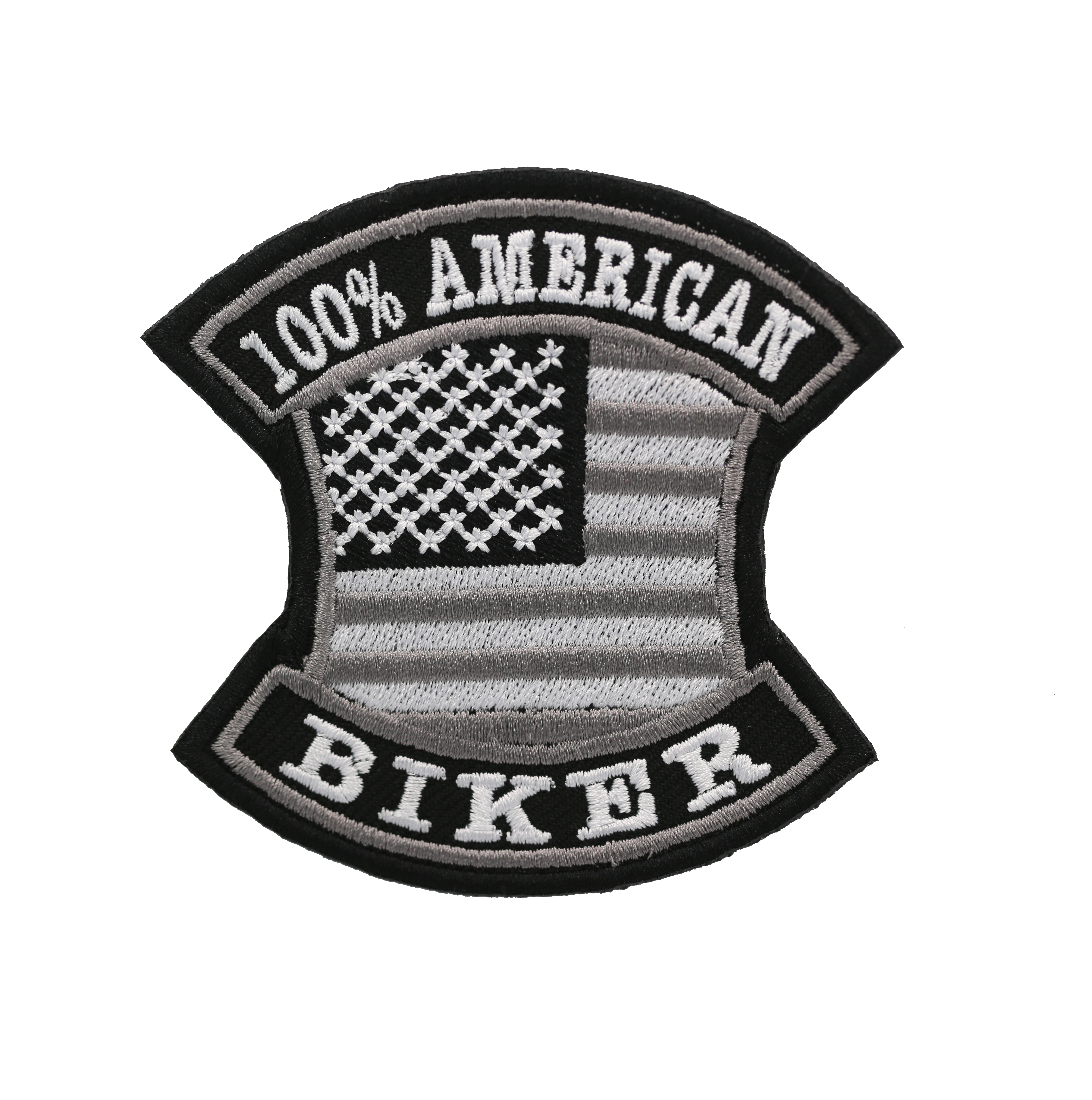 100 Percent American Baker Embroider Patch