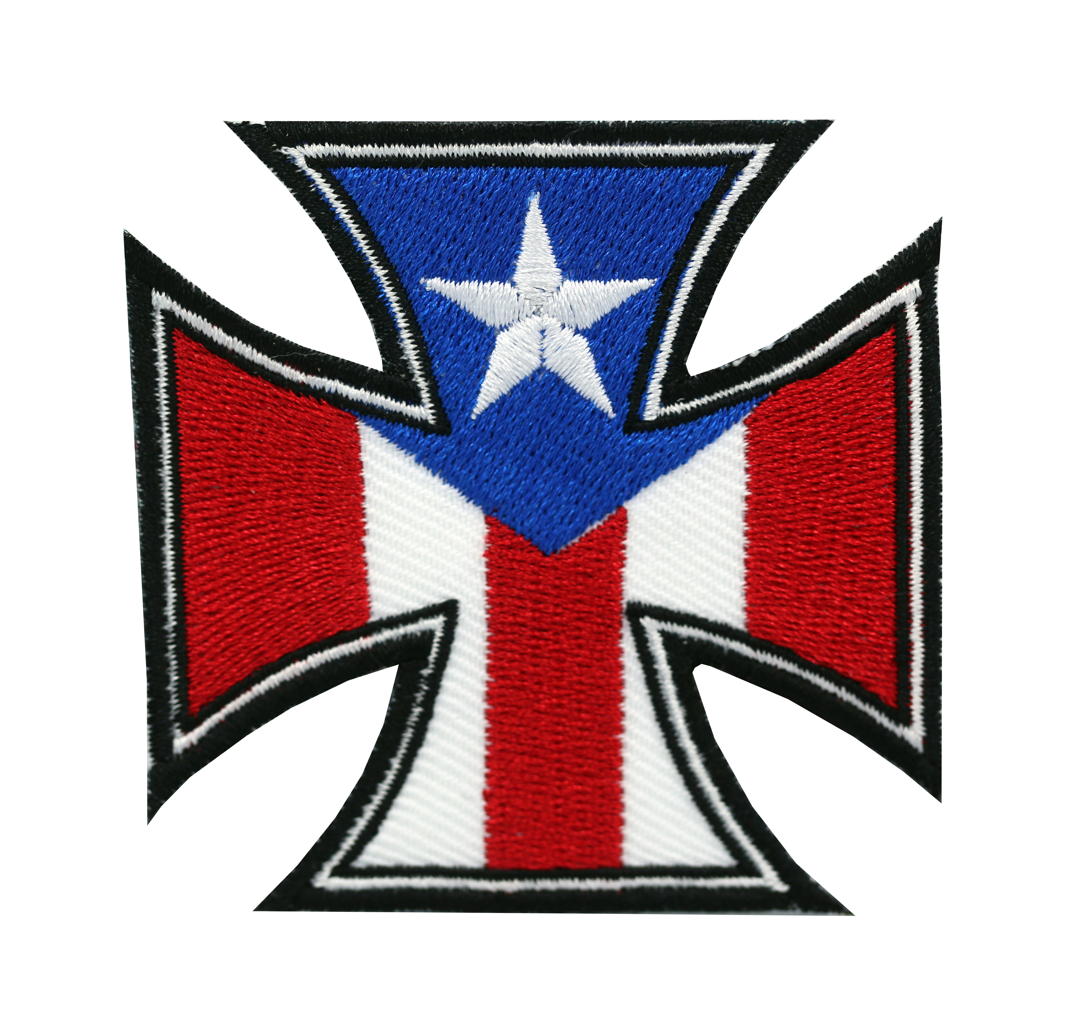 PUERTO RICO NEW YORK CITY FLAG PATCH NY Cloth Badge Biker United States America 