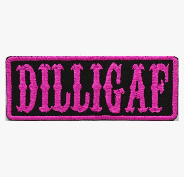 DILLIGAF Biker Patch - Image 2