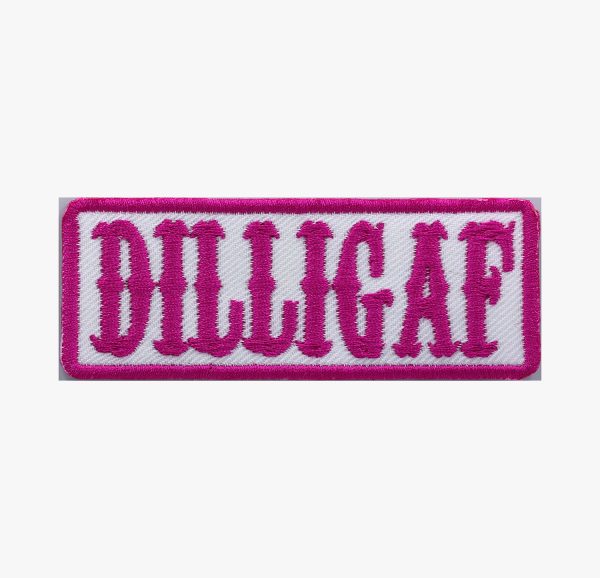 DILLIGAF Biker Patch - Image 4