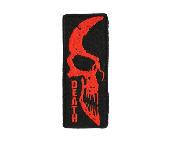 Death Skull Embroidered Patch - Image 6