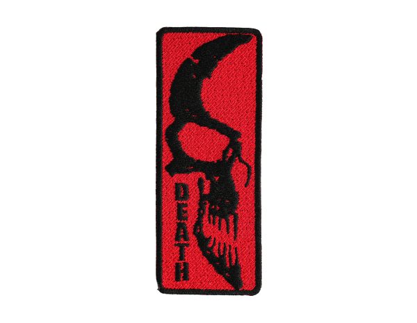 Death Skull Embroidered Patch - Image 5