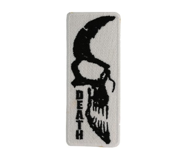 Death Skull Embroidered Patch - Image 4