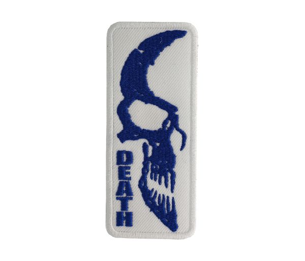 Death Skull Embroidered Patch - Image 3