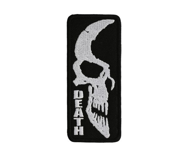 Death Skull Embroidered Patch