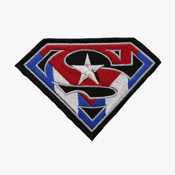 Super Cuban Shield Embroidered Patch